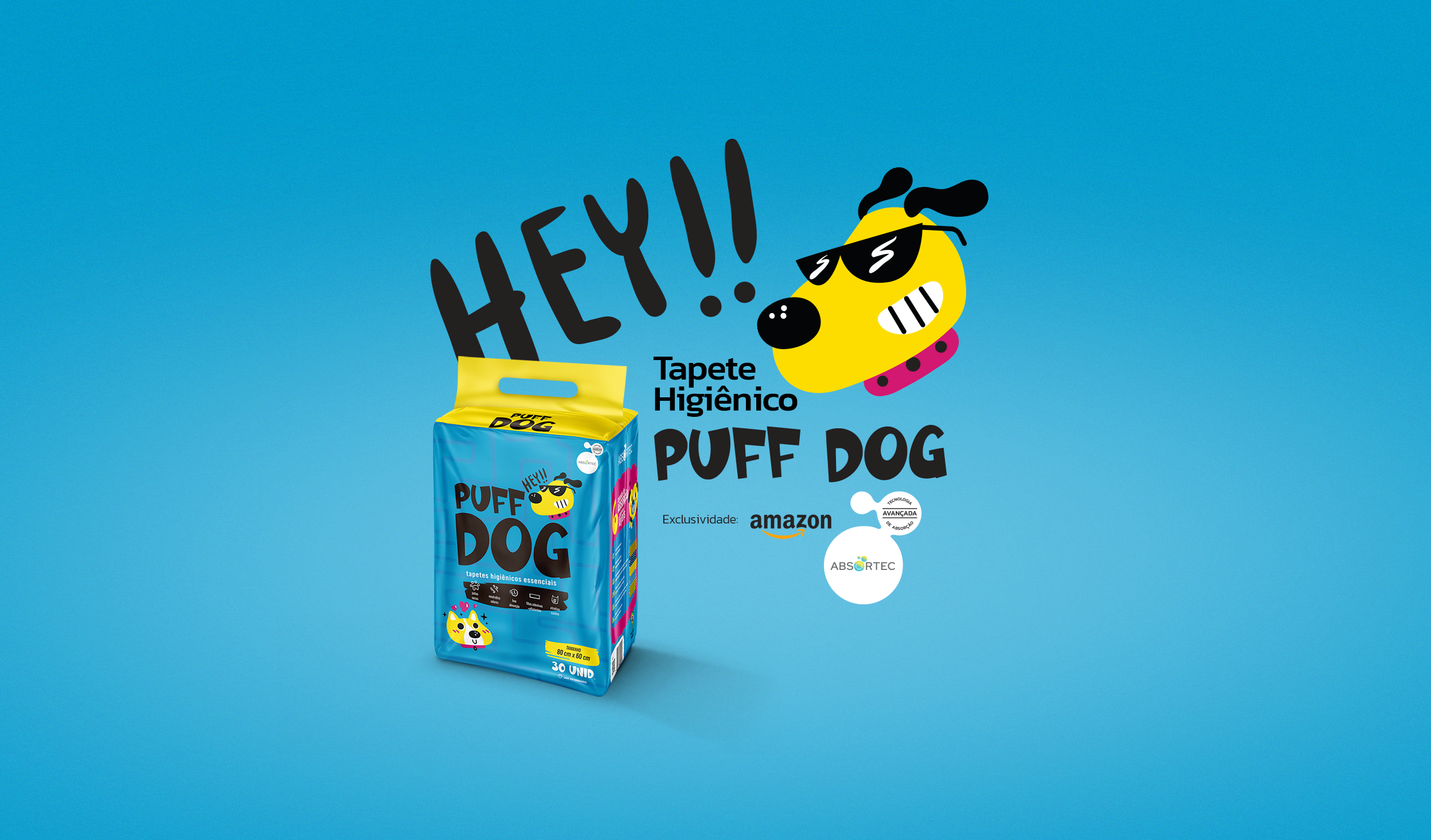Mascote Puff Dog